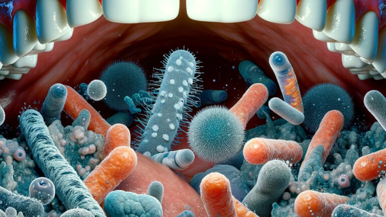 Mold bacterias in mouth | GCPRO